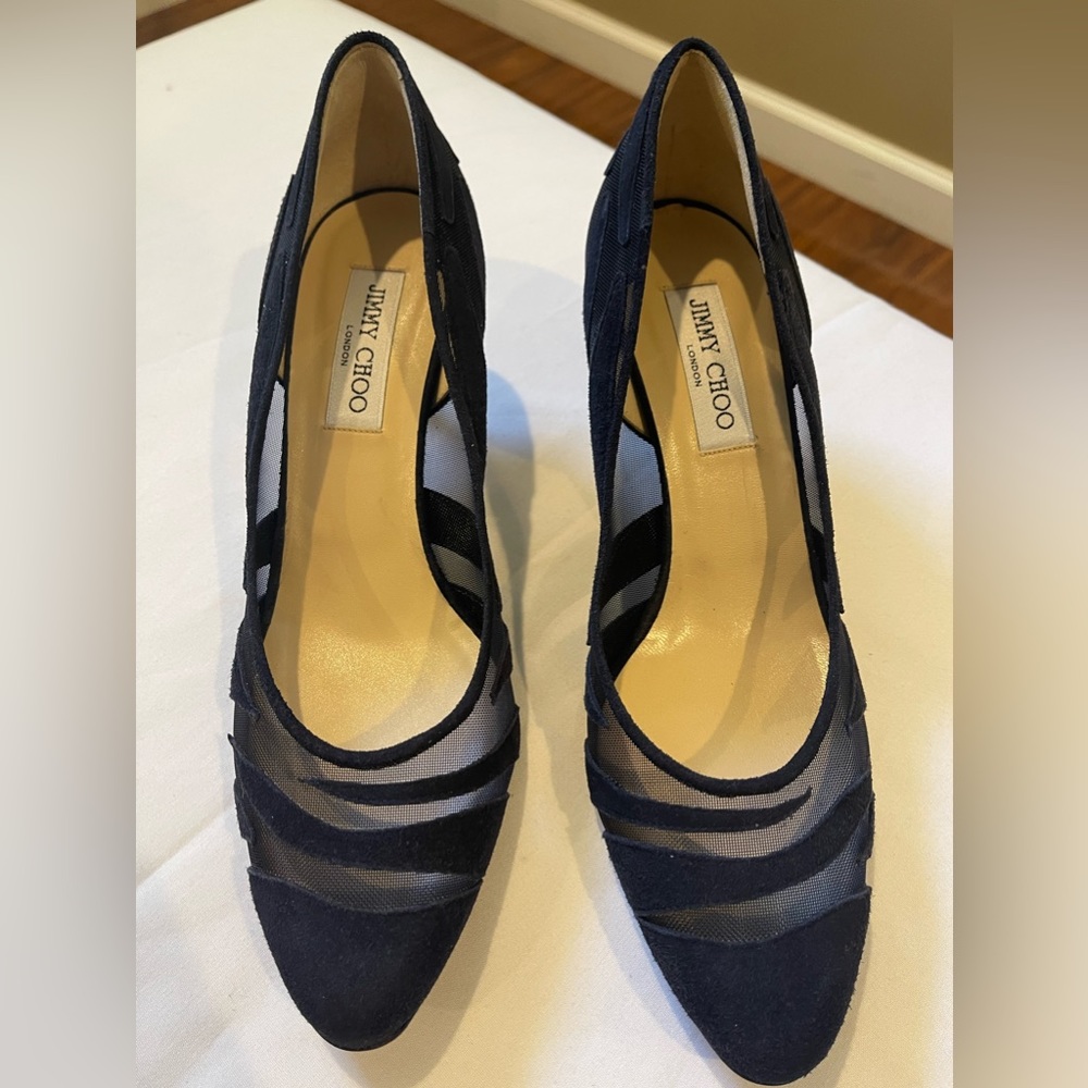 Jimmy Choo Kerwich Mesh Heels size 41 - NWOT